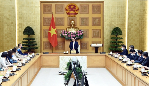 Thủ tướng Phạm Minh Chính tiếp Đại diện các tổ chức của LHQ tại Việt Nam